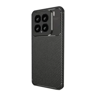 Mi 15 Kılıf Auto Focus Karbon Kapak - Siyah