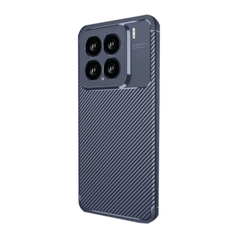 Mi 15 Kılıf Auto Focus Karbon Kapak - Lacivert