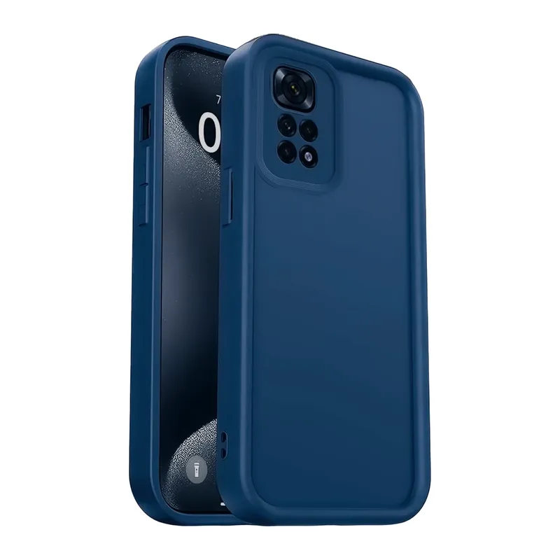 Redmi 10 2022 Kılıf Viera Silikon - Lacivert