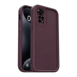 Redmi 10 2022 Kılıf Viera Silikon - Mürdüm