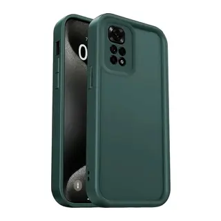 Redmi 10 2022 Kılıf Viera Silikon - Koyu Yeşil