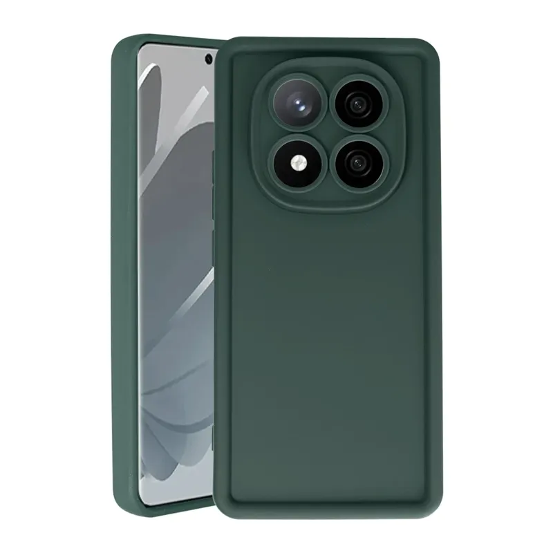 Redmi Note 14 Pro 5G Kılıf Viera Silikon - Koyu Yeşil