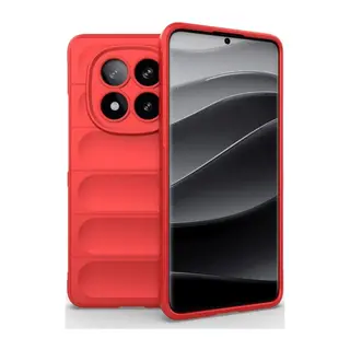 Redmi Note 14 Pro 5G Kılıf Optimum Silikon - Kırmızı