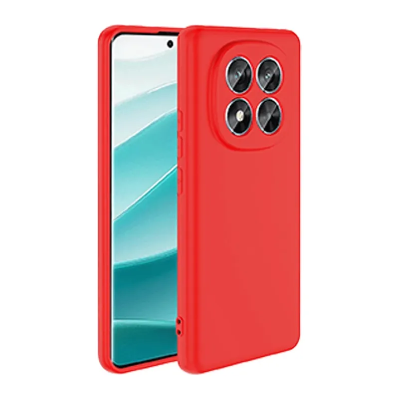 Redmi Note 14 Pro 5G Kılıf First Silikon - Kırmızı