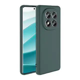 Redmi Note 14 Pro 5G Kılıf First Silikon - Koyu Yeşil