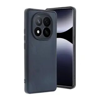 Redmi Note 14 Pro 5G Kılıf Aras Deri Kapak - Lacivert