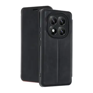 Redmi Note 14 Pro 5G Kılıf Flip Cover - Siyah
