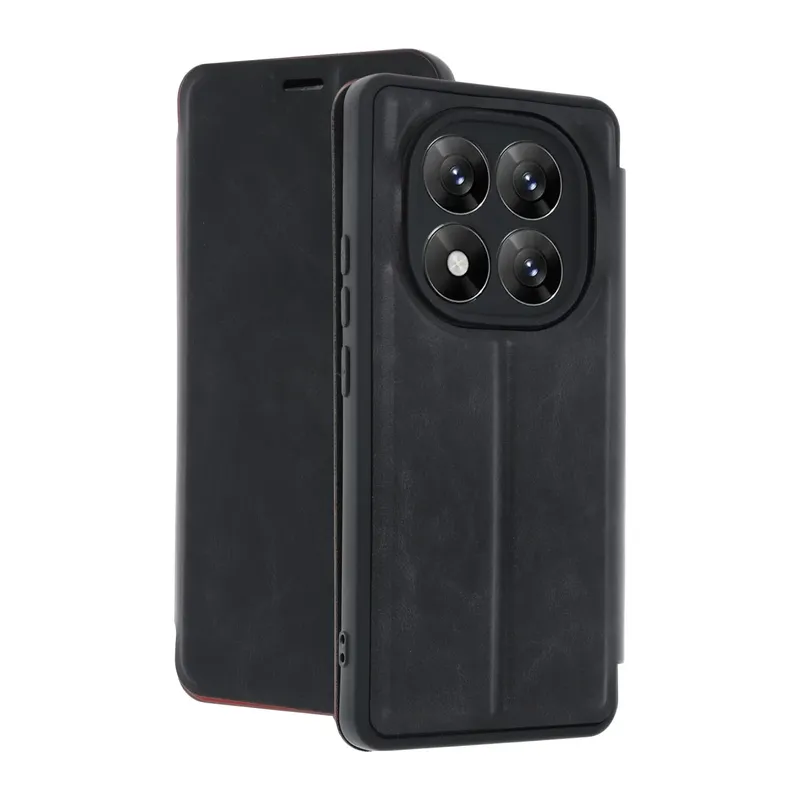 Redmi Note 14 Pro 5G Kılıf Flip Cover - Siyah