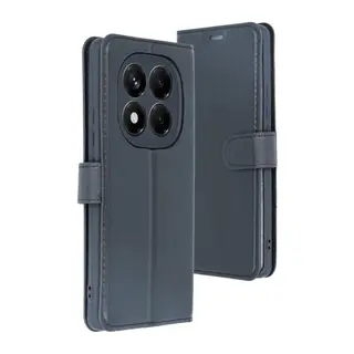 Redmi Note 14 Pro 5G Kılıf Trend S Plus Kapaklı Kılıf - Siyah