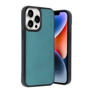 iPhone 14 Pro Max Kılıf Aras Deri Kapak - Açık Yeşil