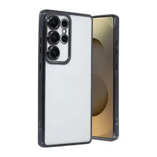 Samsung Galaxy S25 Ultra Kılıf Lensli Silikon - Siyah