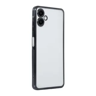 Samsung Galaxy A06 Kılıf Lensli Silikon - Siyah