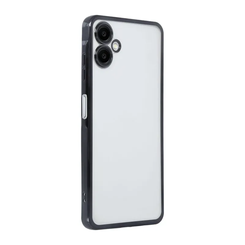 Samsung Galaxy A06 Kılıf Lensli Silikon - Siyah
