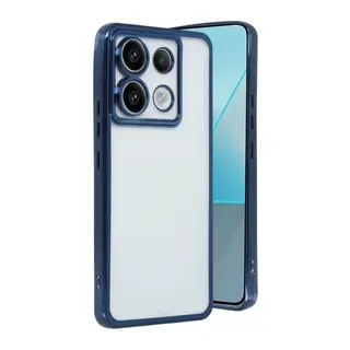 Redmi Note 13 Pro 5G Kılıf Lensli Silikon - Sierra Blue