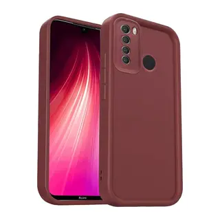 Redmi Note 8 Kılıf Viera Silikon - Bordo