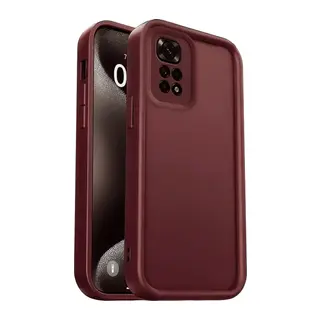 Redmi 10 2022 Kılıf Viera Silikon - Bordo