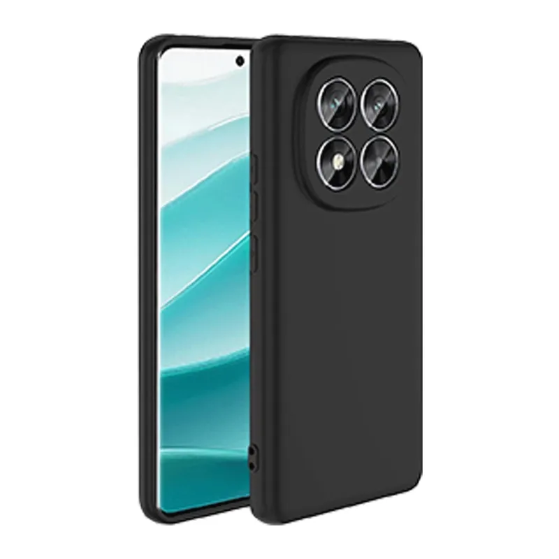 Redmi Note 14 Pro 4G Kılıf First Silikon - Siyah