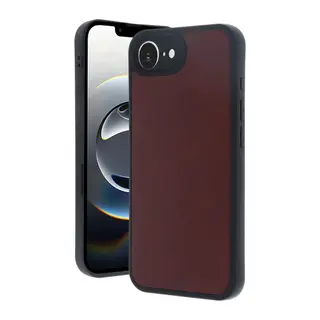 iPhone 16E Kılıf Aras Deri Kapak - Bordo