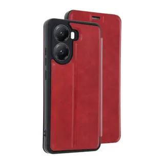 Poco X7 Pro Kılıf Flip Cover - Kırmızı