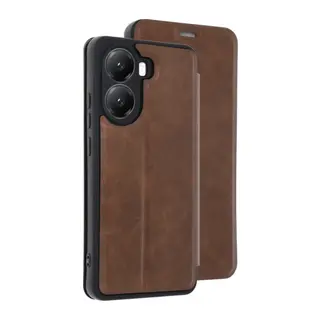 Poco X7 Pro Kılıf Flip Cover - Taba