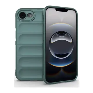 iPhone 16E Kılıf Optimum Silikon - Koyu Yeşil