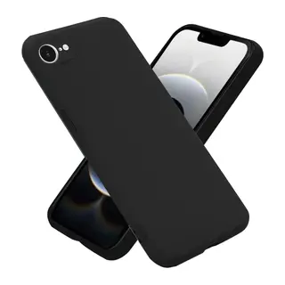 iPhone 16E Kılıf First Silikon - Siyah