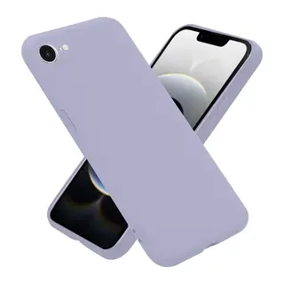 iPhone 16E Kılıf Nano içi Kadife Silikon - Lila