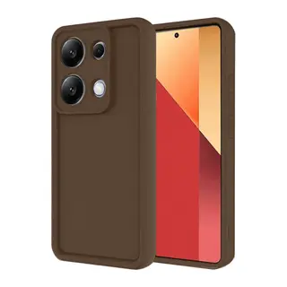 Redmi Note 13 Pro 4G Kılıf Viera Silikon - Kahverengi