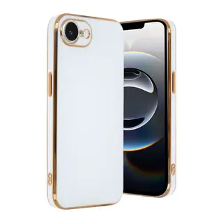 iPhone 16E Kılıf Volet Silikon - Beyaz