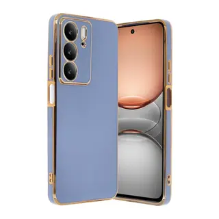 Realme C75 4G Kılıf Volet Silikon - Mavi