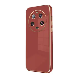 Mi 14 Ultra Kılıf Volet Silikon - Kırmızı