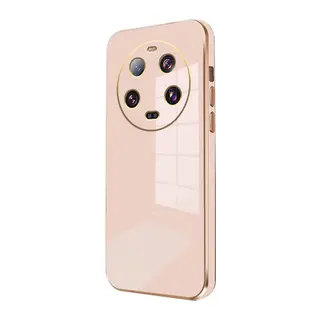 Mi 14 Ultra Kılıf Volet Silikon - Pembe