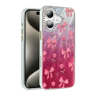 iPhone 16 Kılıf Blade Aynalı Desenli Kapak - Desen 3