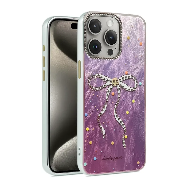 iPhone 14 Pro Kılıf Blade Aynalı Desenli Kapak - Desen 1