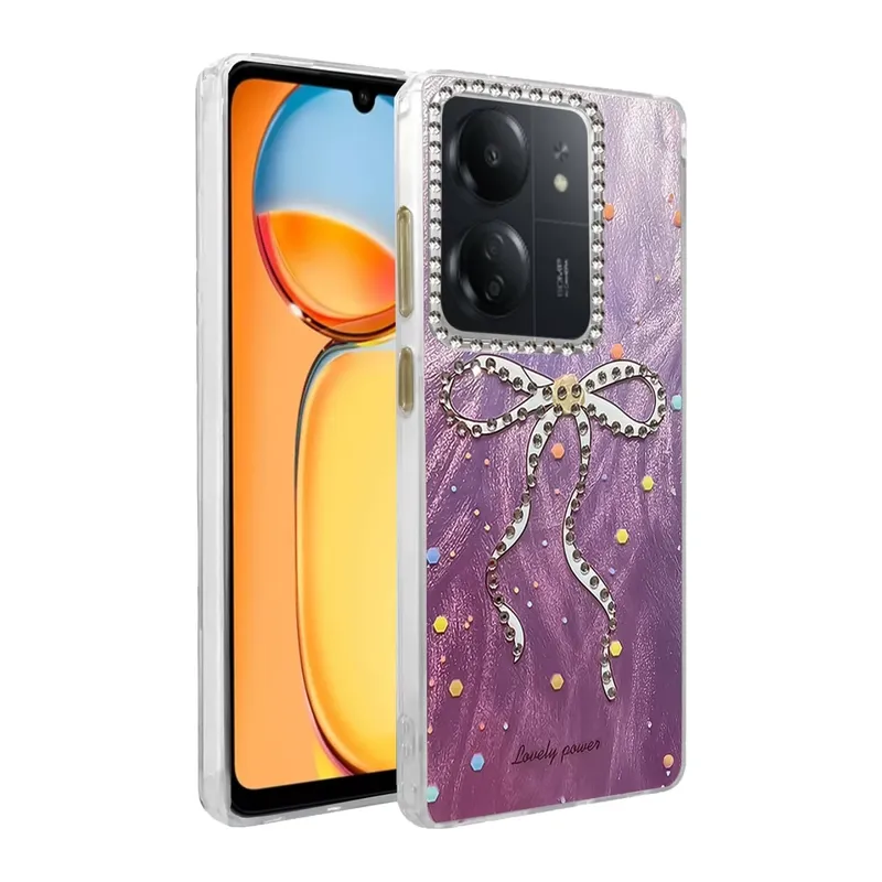 Redmi 13C Kılıf Blade Aynalı Desenli Kapak - Desen 1