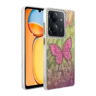 Redmi 13C Kılıf Blade Aynalı Desenli Kapak - Desen 5