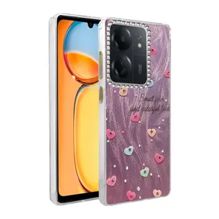 Redmi 13C Kılıf Blade Aynalı Desenli Kapak - Desen 8