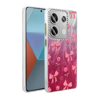 Redmi Note 13 Pro 4G Kılıf Blade Aynalı Desenli Kapak - Desen 3