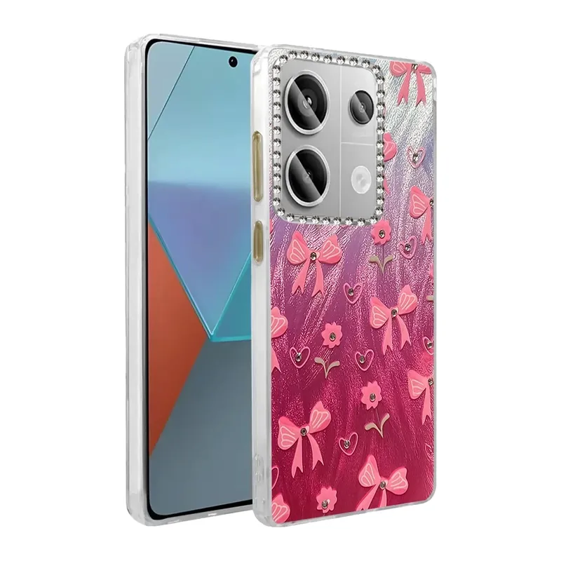 Redmi Note 13 Pro 4G Kılıf Blade Aynalı Desenli Kapak - Desen 3