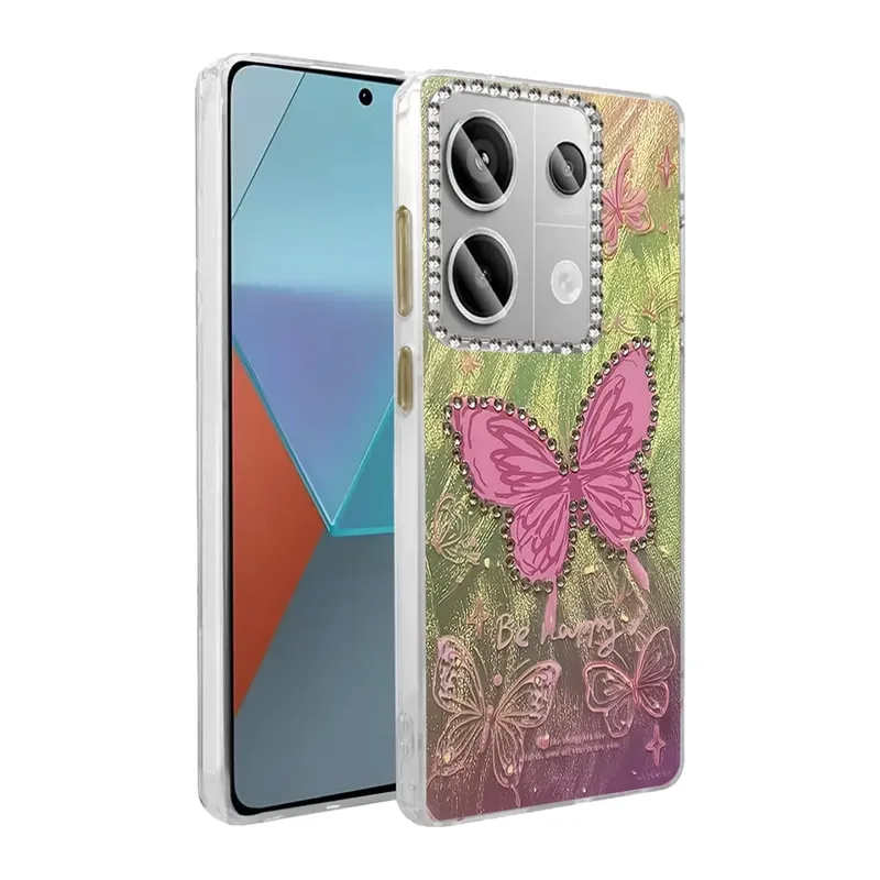 Redmi Note 13 Pro 4G Kılıf Blade Aynalı Desenli Kapak - Desen 5