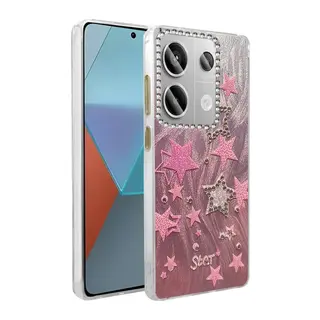 Redmi Note 13 Pro 4G Kılıf Blade Aynalı Desenli Kapak - Desen 7