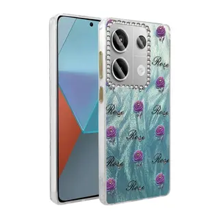 Redmi Note 13 Pro 4G Kılıf Blade Aynalı Desenli Kapak - Desen 9