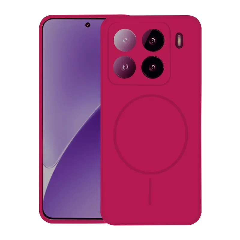 Mi 15 Pro Kılıf Jully Magsafe Kapak - Pembe