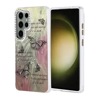Samsung Galaxy S25 Ultra Kılıf Blade Aynalı Desenli Kapak - Desen 6