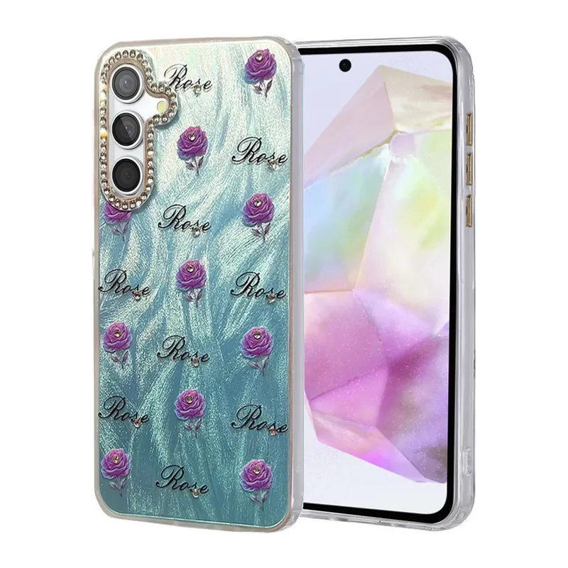 Samsung Galaxy A35 5G Kılıf Blade Aynalı Desenli Kapak - Desen 9