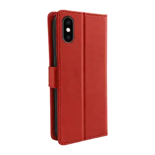 iPhone XS Trend S Plus Kapaklı Kılıf - Kırmızı