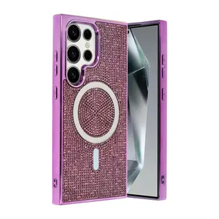 Samsung Galaxy S25 Ultra Helen Magsafe Kapak - Derin Mor