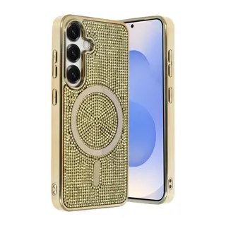 Samsung Galaxy S25 Helen Magsafe Kapak - Gold