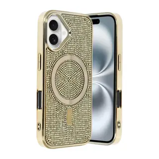 iPhone 16 Helen Magsafe Kapak - Gold