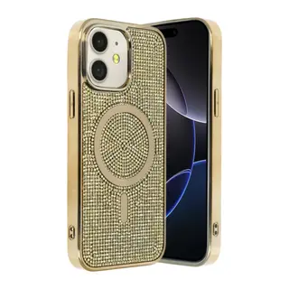 iPhone 11 Helen Magsafe Kapak - Gold